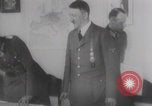 Image of Hitler plans while soldiers fight WW2 Normandy France, 1944, second 38 stock footage video 65675079447