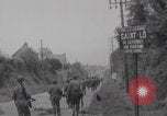 Image of United States troops take Saint-Lo Normandy Saint-Lo France, 1944, second 6 stock footage video 65675079448