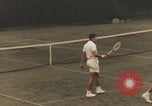 Immagine di Gli atleti italiani di tennis competono New York City USA, 1957, secondo 12 filmato di repertorio 65675079454
