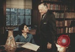 Immagine di Casa Italiana library students reading United States USA, 1957, secondo 26 filmato di repertorio 65675079455