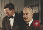 Image of Bruno Rossi teaching a physics class Boston Massachusetts USA, 1957, second 14 stock footage video 65675079456