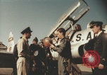 Image of Italian Air Force pilots San Antonio TX visit San Antonio Texas USA, 1957, second 1 stock footage video 65675079457