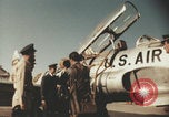 Image of Italian Air Force pilots San Antonio TX visit San Antonio Texas USA, 1957, second 3 stock footage video 65675079457
