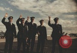 Image of Italian Air Force pilots San Antonio TX visit San Antonio Texas USA, 1957, second 11 stock footage video 65675079457