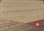 Image of Washington DC landmarks with Italian art Washington DC USA, 1957, second 45 stock footage video 65675079458
