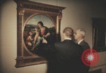 Image of Washington DC landmarks with Italian art Washington DC USA, 1957, second 50 stock footage video 65675079458