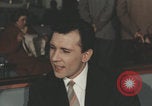 Image of Italian passengers Cristoforo Colombo New York City USA, 1957, second 16 stock footage video 65675079459