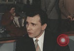 Image of Italian passengers Cristoforo Colombo New York City USA, 1957, second 18 stock footage video 65675079459