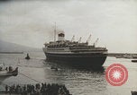 Image of Italian passengers Cristoforo Colombo New York City USA, 1957, second 28 stock footage video 65675079459