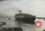 Image of Italian passengers Cristoforo Colombo New York City USA, 1957, second 29 stock footage video 65675079459