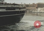 Image of Italian passengers Cristoforo Colombo New York City USA, 1957, second 33 stock footage video 65675079459