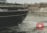 Image of Italian passengers Cristoforo Colombo New York City USA, 1957, second 34 stock footage video 65675079459