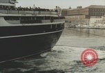 Image of Italian passengers Cristoforo Colombo New York City USA, 1957, second 35 stock footage video 65675079459