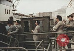 Image of Italian passengers Cristoforo Colombo New York City USA, 1957, second 47 stock footage video 65675079459