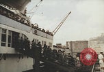 Image of Italian passengers Cristoforo Colombo New York City USA, 1957, second 50 stock footage video 65675079459