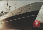 Image of Italian passengers Cristoforo Colombo New York City USA, 1957, second 52 stock footage video 65675079459