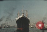 Image of Italian passengers Cristoforo Colombo New York City USA, 1957, second 54 stock footage video 65675079459