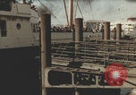 Image of Italian passengers Cristoforo Colombo New York City USA, 1957, second 59 stock footage video 65675079459