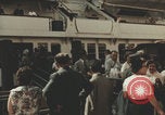 Image of Italian passengers Cristoforo Colombo New York City USA, 1957, second 61 stock footage video 65675079459