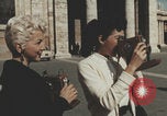 Image of Rome sightseeing American tourists Rome Italy, 1957, second 20 stock footage video 65675079460