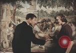 Standbild Italienisch-amerikanisches Trattoria-Restaurant United States USA, 1957, aus Sekunde 25 historischem Filmmaterial Videoclip 65675079461