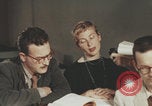 Image of University for Foreigners of Perugia students Perugia Umbria Italy, 1957, second 55 stock footage video 65675079462