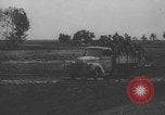 Image of German Wehrmacht troops dig and rest Eastern Front European Theater, 1943, second 33 stock footage video 65675079473