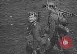 Image of German Wehrmacht troops dig and rest Eastern Front European Theater, 1943, second 49 stock footage video 65675079473