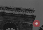 Image of Piper Cub flying Avenue des Champs Elysees Paris France, 1944, second 25 stock footage video 65675079487