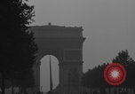 Image of Piper Cub flying Avenue des Champs Elysees Paris France, 1944, second 41 stock footage video 65675079487