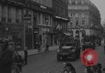 Image of German prisoners on M3 half-tracks Paris France, 1944, second 9 stock footage video 65675079488