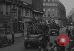 Image of German prisoners on M3 half-tracks Paris France, 1944, second 13 stock footage video 65675079488