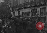 Image of German prisoners on M3 half-tracks Paris France, 1944, second 18 stock footage video 65675079488