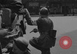 Image of French fighters and civilians take cover Paris France, 1944, second 7 stock footage video 65675079489
