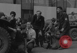 Image of French fighters and civilians take cover Paris France, 1944, second 15 stock footage video 65675079489