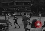 Image of French fighters and civilians take cover Paris France, 1944, second 17 stock footage video 65675079489