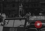 Image of French fighters and civilians take cover Paris France, 1944, second 19 stock footage video 65675079489