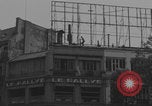 Image of French fighters and civilians take cover Paris France, 1944, second 24 stock footage video 65675079489