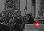 Image of US Generals Eisenhower Bradley Paris France, 1944, second 19 stock footage video 65675079490