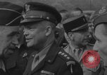 Image of US Generals Eisenhower Bradley Paris France, 1944, second 34 stock footage video 65675079490