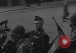 Image of US Generals Eisenhower Bradley Paris France, 1944, second 55 stock footage video 65675079490