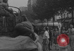 Image of US soldier kisses women girls Paris France, 1944, second 12 stock footage video 65675079491