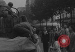 Image of US soldier kisses women girls Paris France, 1944, second 13 stock footage video 65675079491