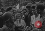 Image of US soldiers drinking cognac Paris France, 1944, second 39 stock footage video 65675079493