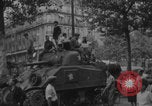 Image of French women and soldiers socialize Paris France, 1944, second 41 stock footage video 65675079494