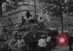 Image of French women and soldiers socialize Paris France, 1944, second 45 stock footage video 65675079494