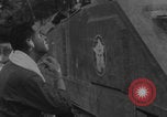 Image of French women and soldiers socialize Paris France, 1944, second 51 stock footage video 65675079494