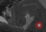 Image of French women and soldiers socialize Paris France, 1944, second 54 stock footage video 65675079494