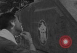 Image of French women and soldiers socialize Paris France, 1944, second 55 stock footage video 65675079494