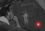 Image of French women and soldiers socialize Paris France, 1944, second 57 stock footage video 65675079494